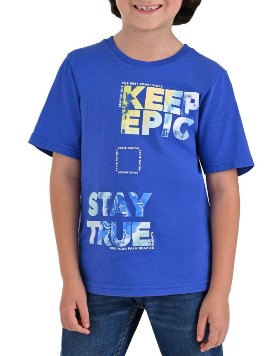 Playera manga corta para niño Playera manga corta para niño