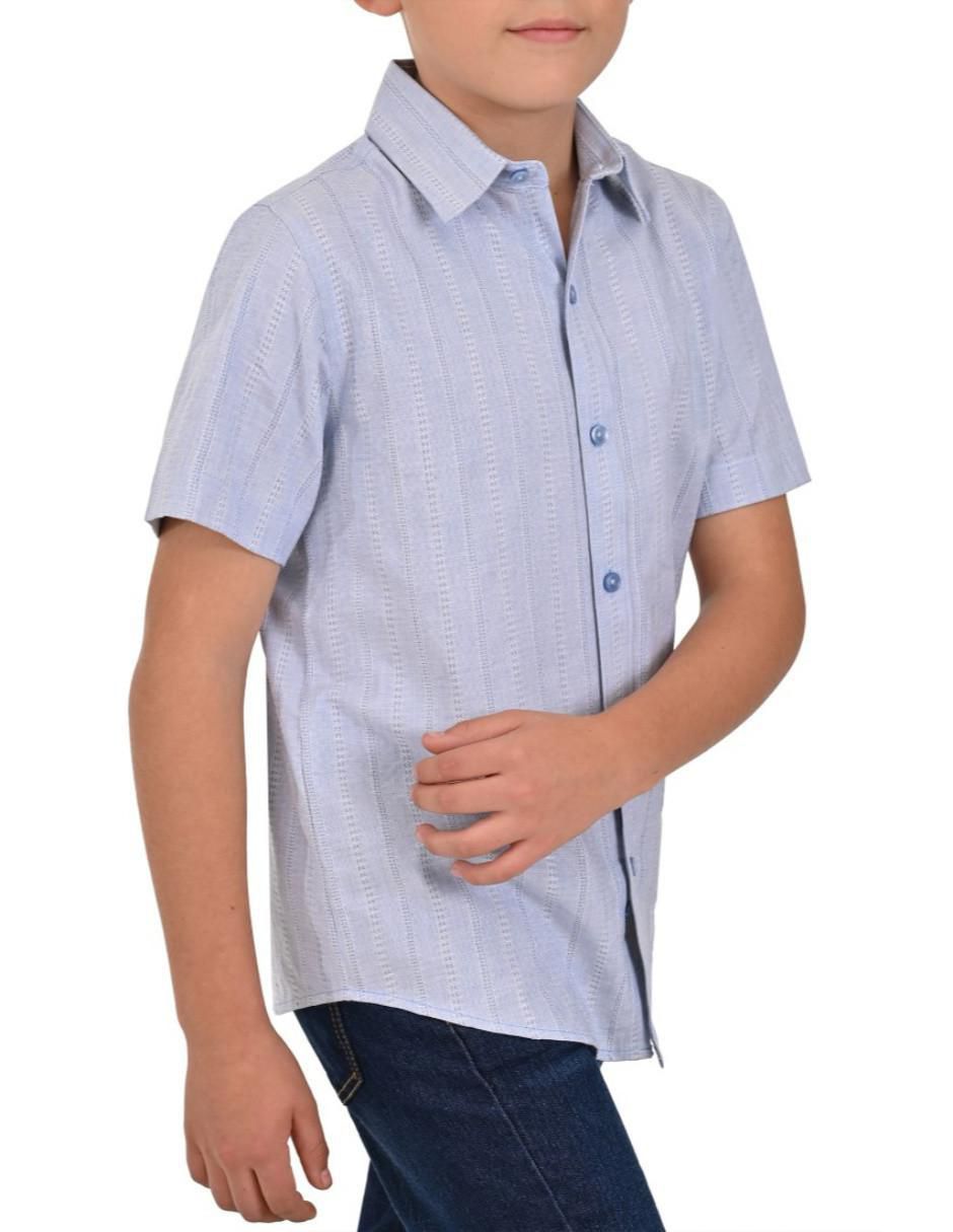 Camisa casual manga corta para niño 3