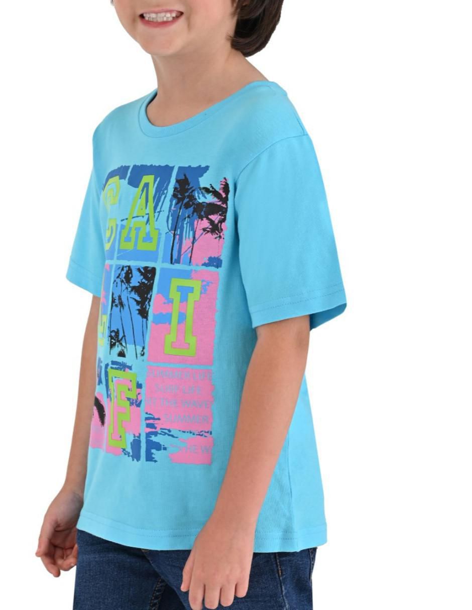 Playera manga corta para niño 3
