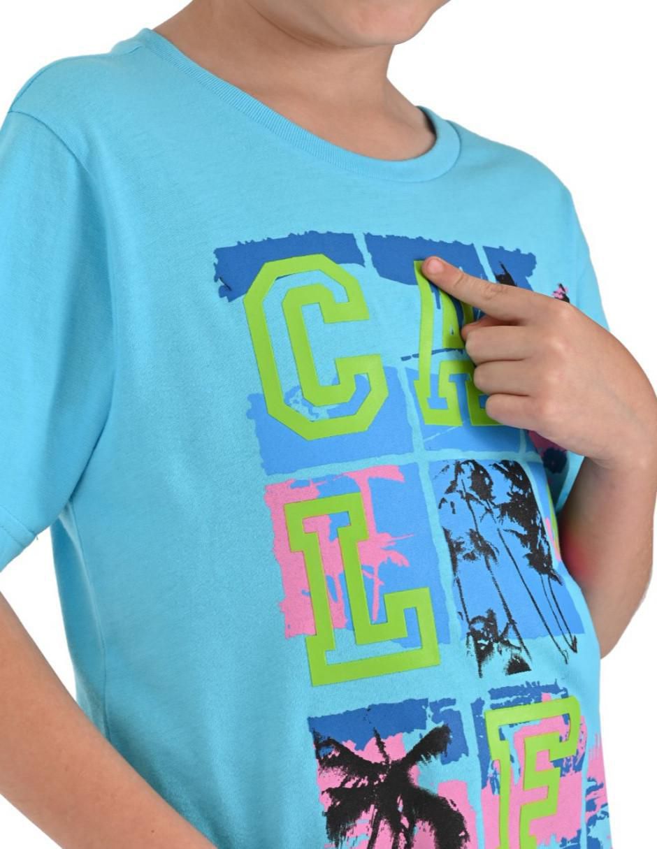 Playera manga corta para niño 4