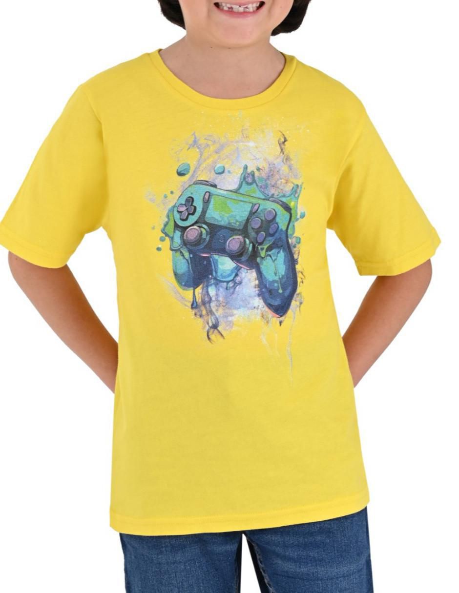Playera manga corta para niño