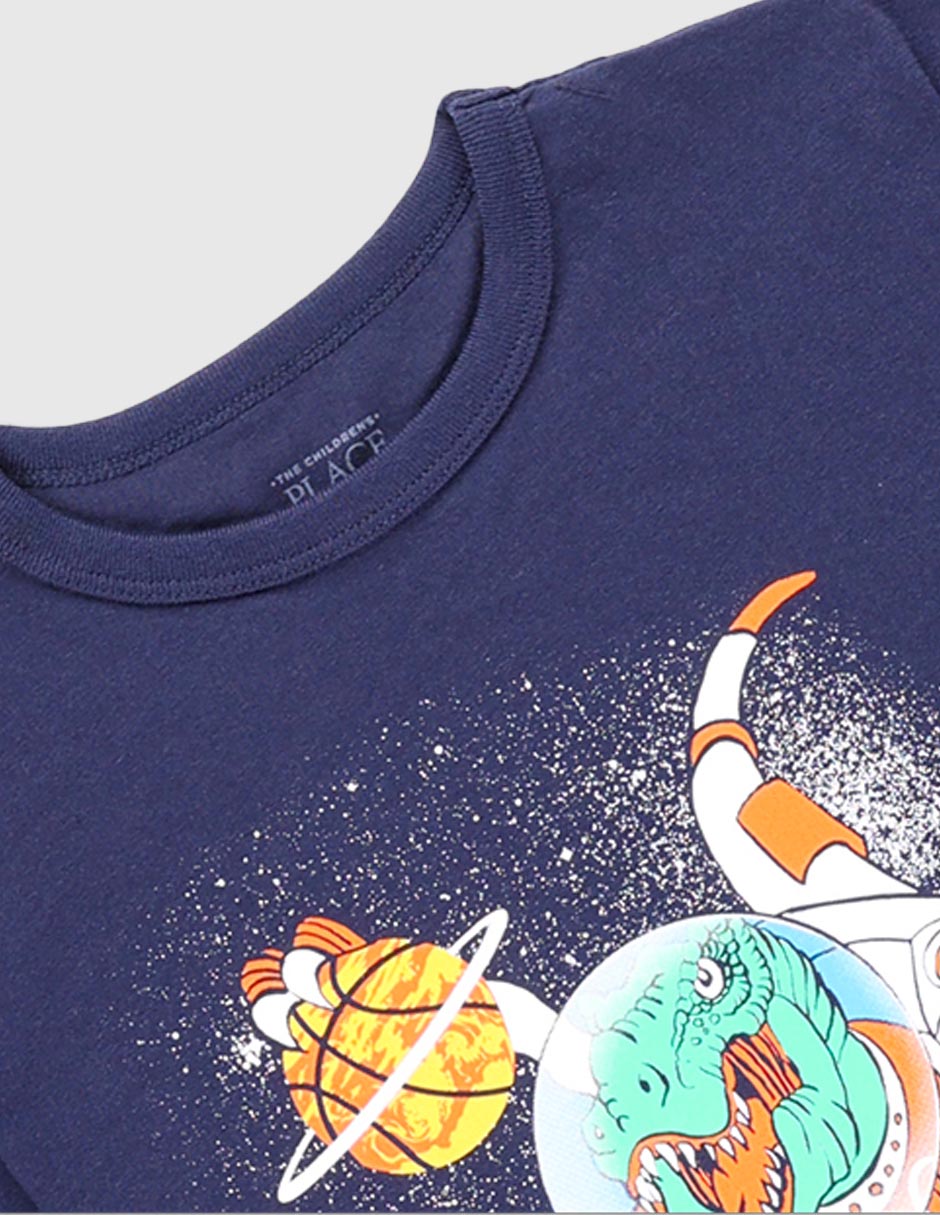 Playera The Childrens Place manga corta para niño 4