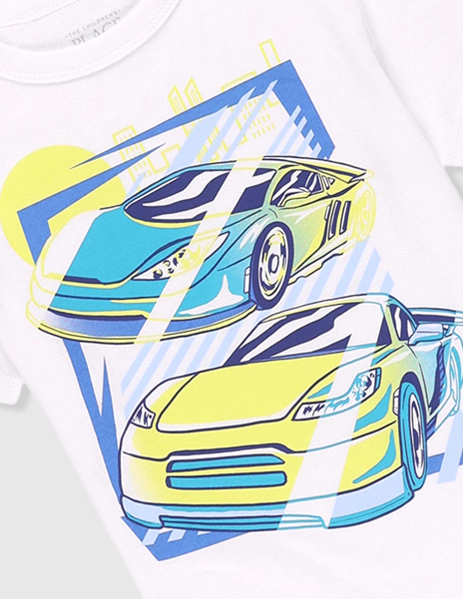 Playera The Childrens Place manga corta para niño 4