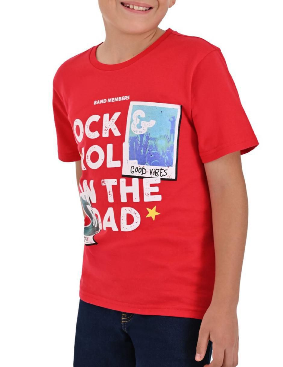 Playera manga corta para niño 3