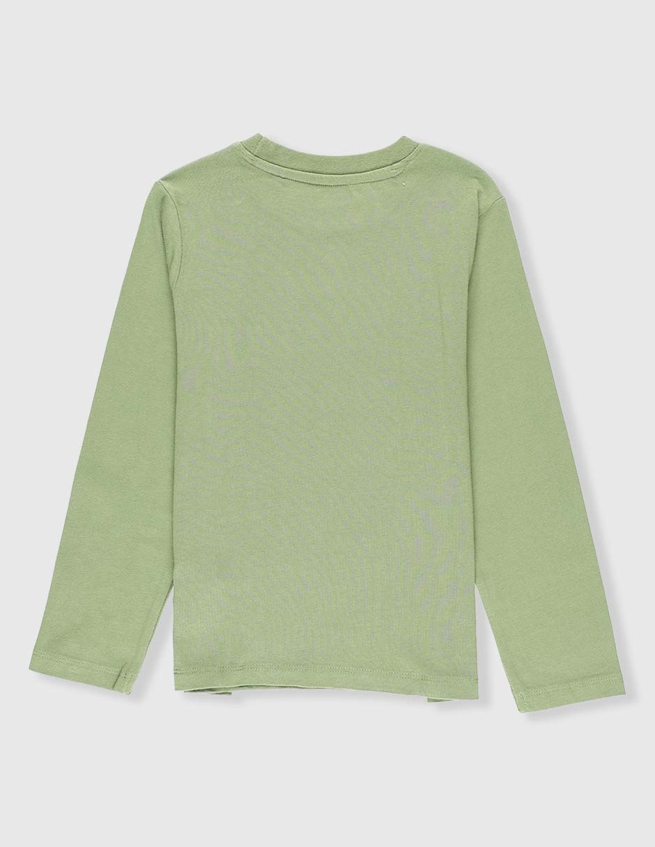 Playera manga larga para niño 2