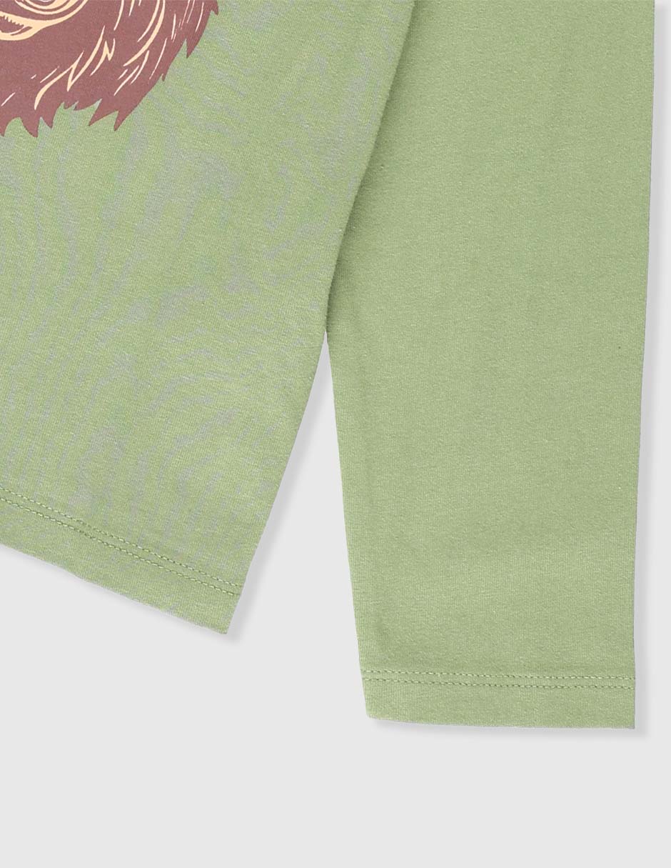 Playera manga larga para niño 4