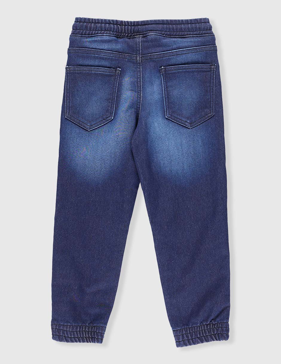 Jeans jogger slim para niño 2