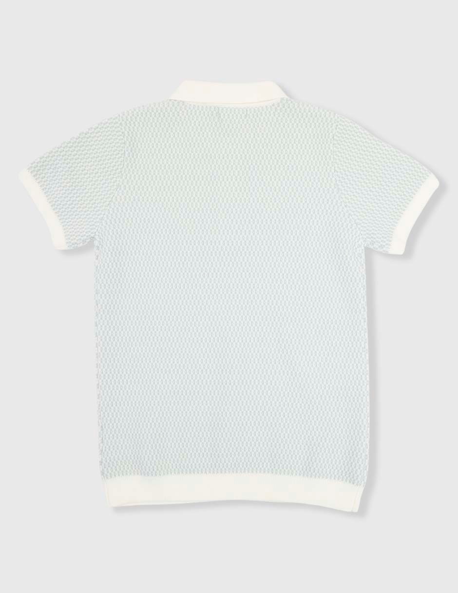 Playera tipo polo para niño 2