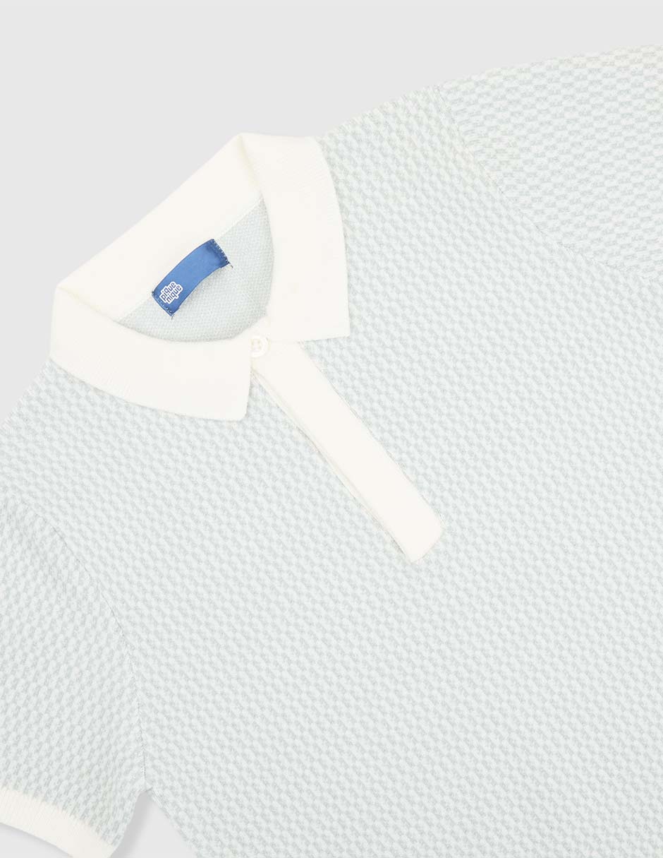 Playera tipo polo para niño 3