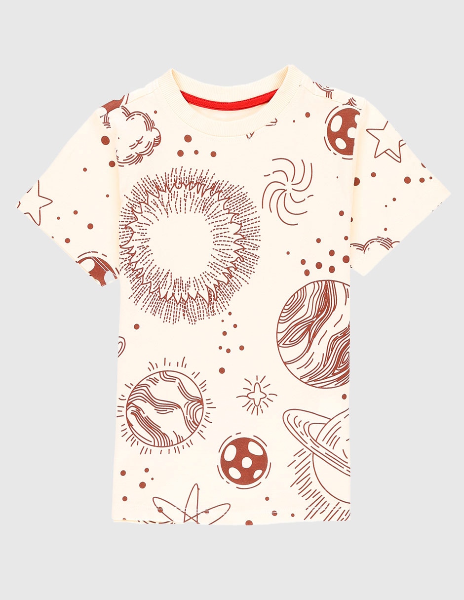Playera manga corta para niño Playera manga corta para niño