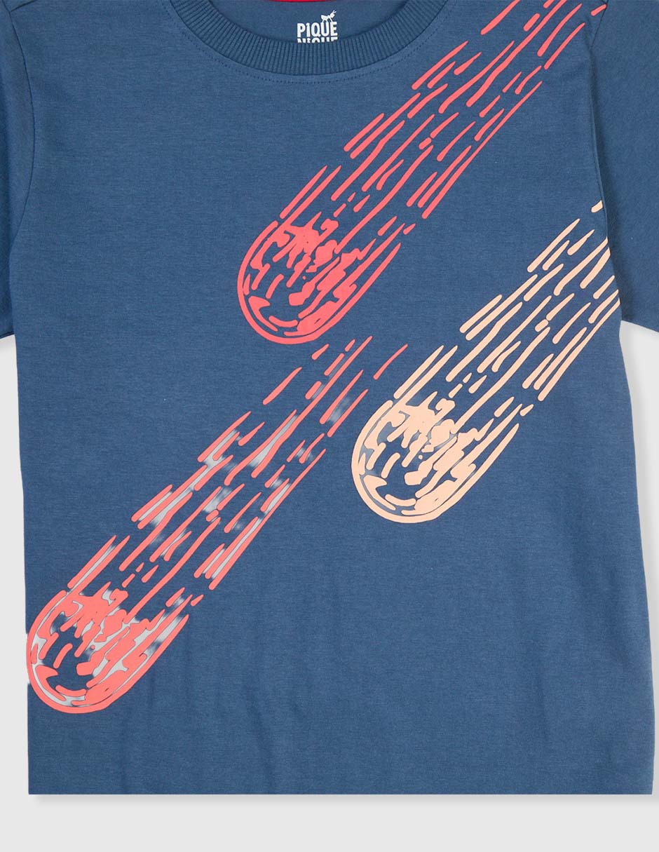 Playera manga corta para niño 4