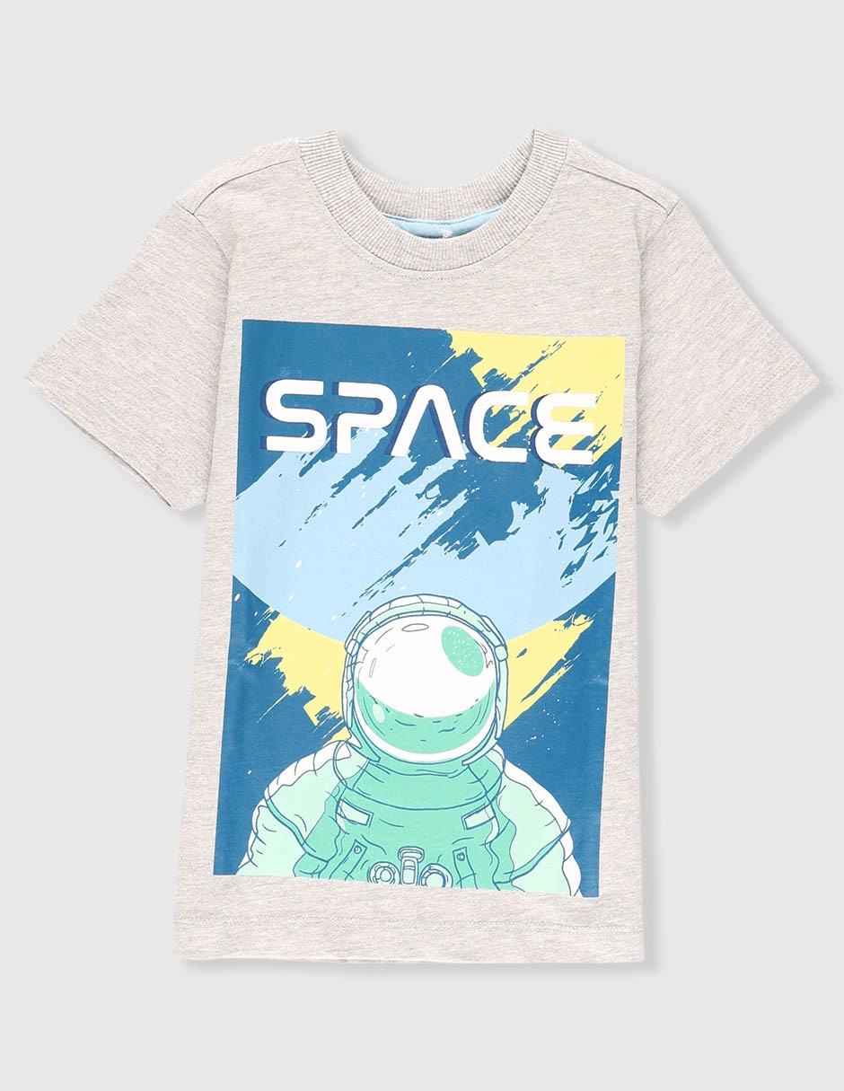 Playera manga corta para niño