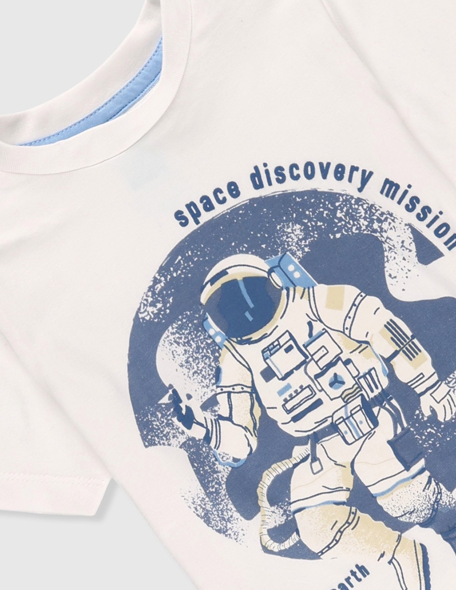 Playera manga corta para niño 3