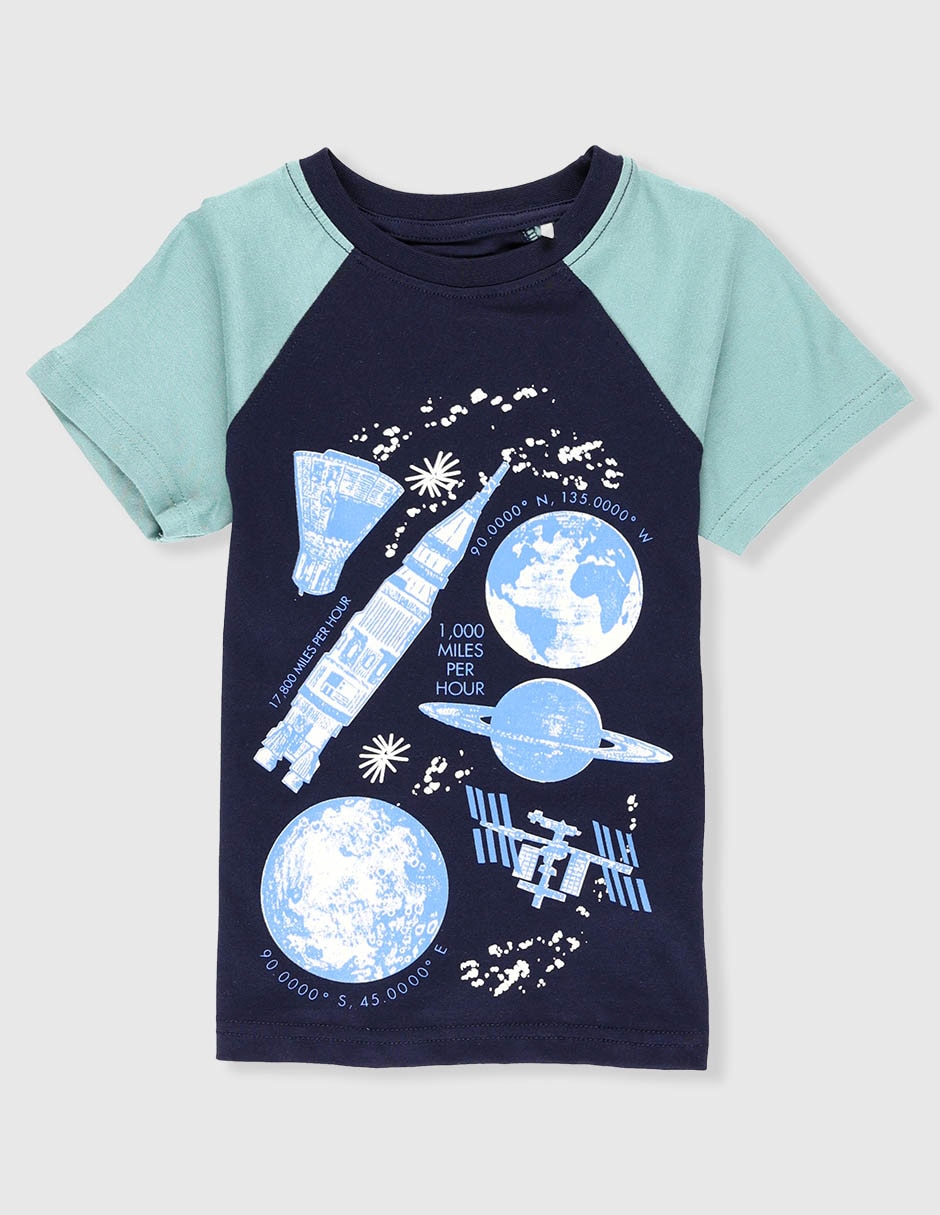 Playera manga corta para niño Playera manga corta para niño