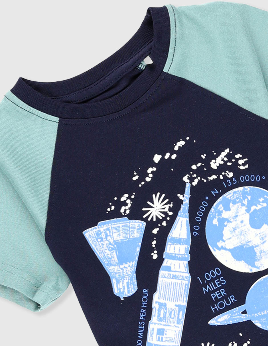 Playera manga corta para niño 3