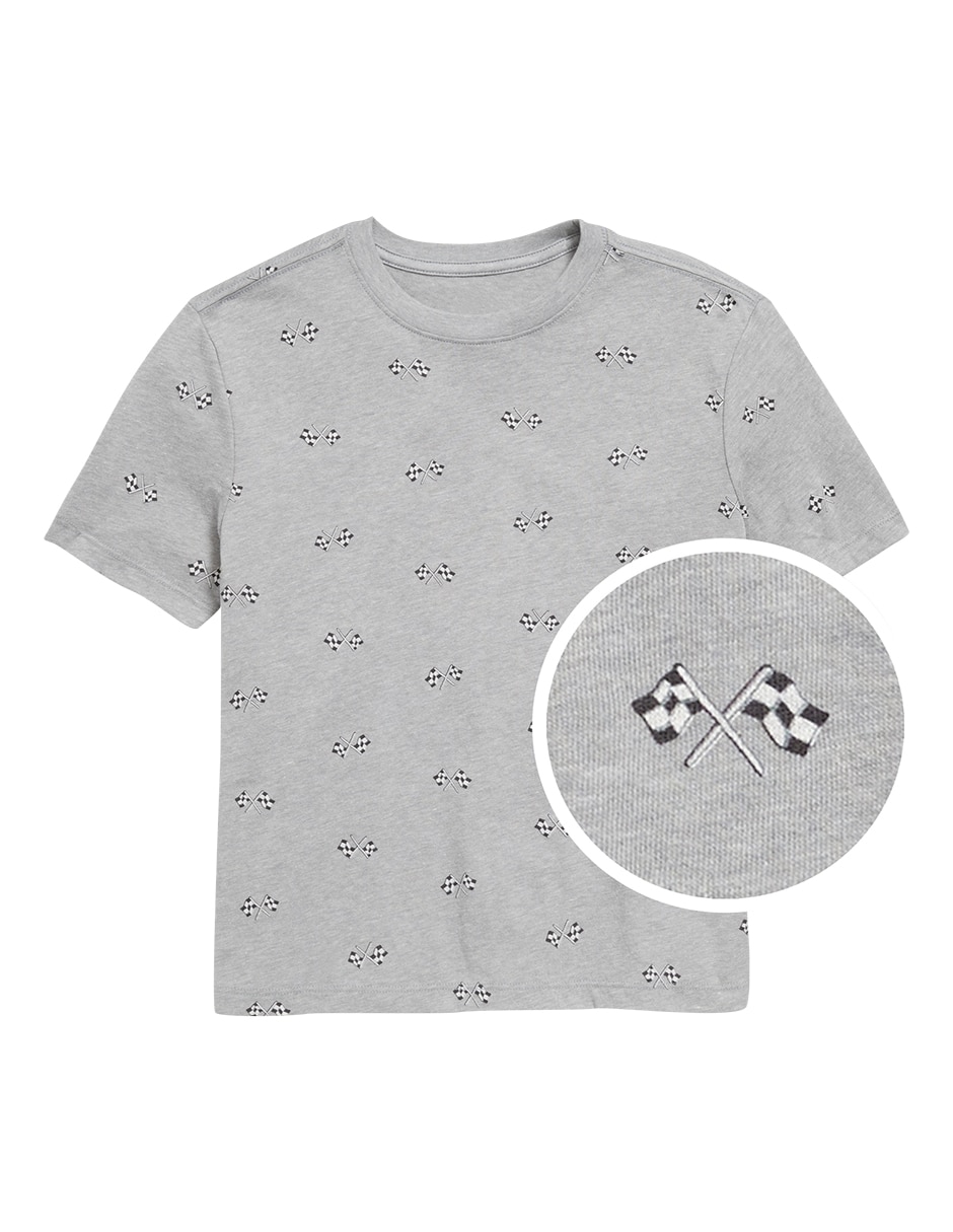 Playera manga corta para niño Playera manga corta para niño