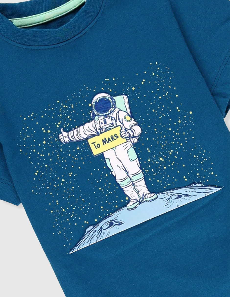 Playera manga corta para niño 3