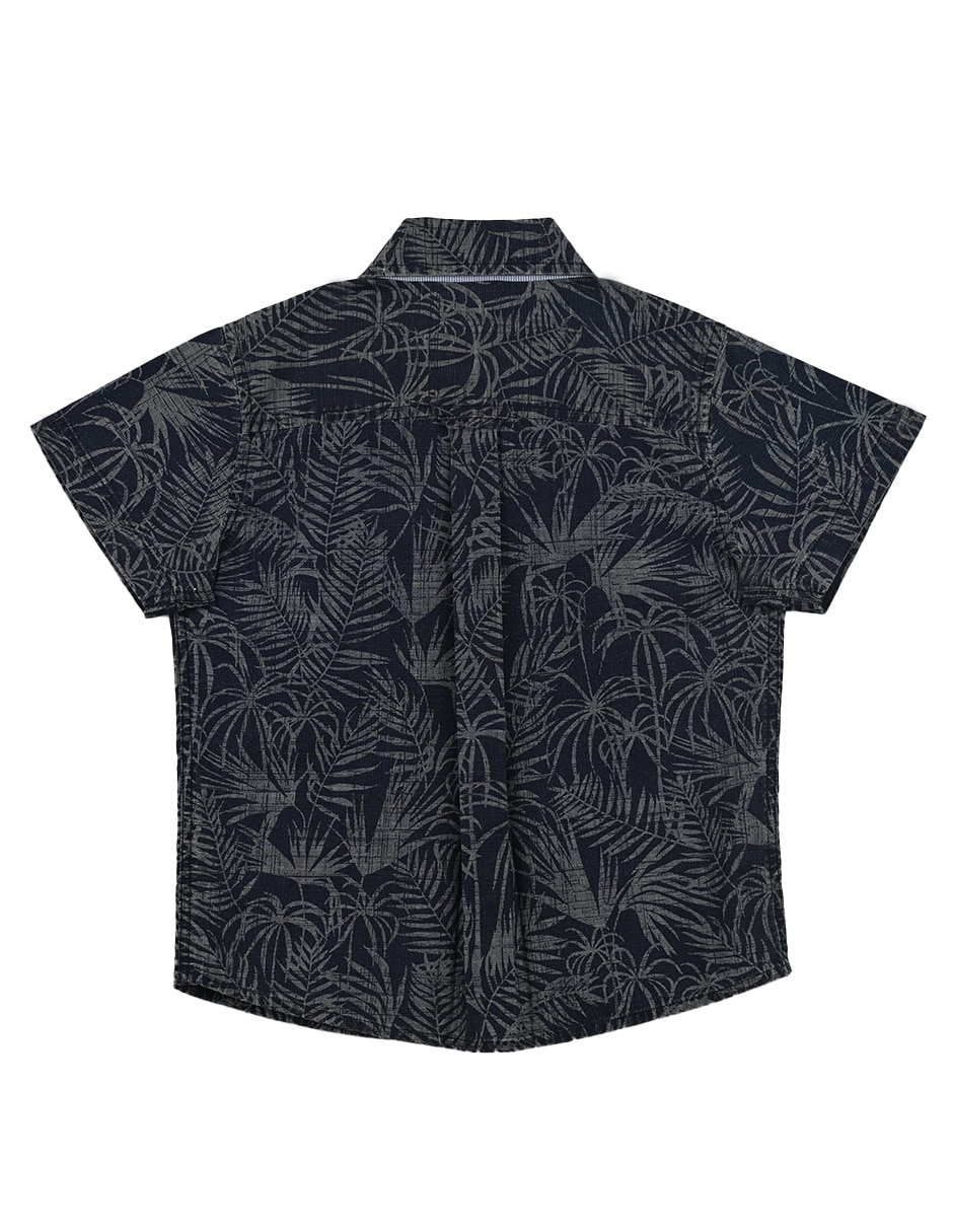 Camisa casual Ancel de algodón manga corta para niño 3