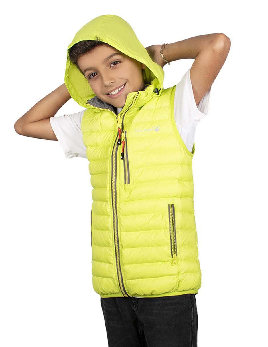 Chaleco greenlander sin familia o colección no aplica con capucha "para" niño