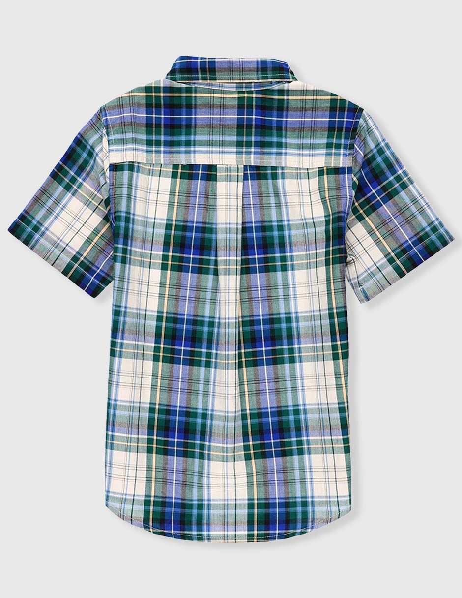Camisa casual manga corta para niño 2