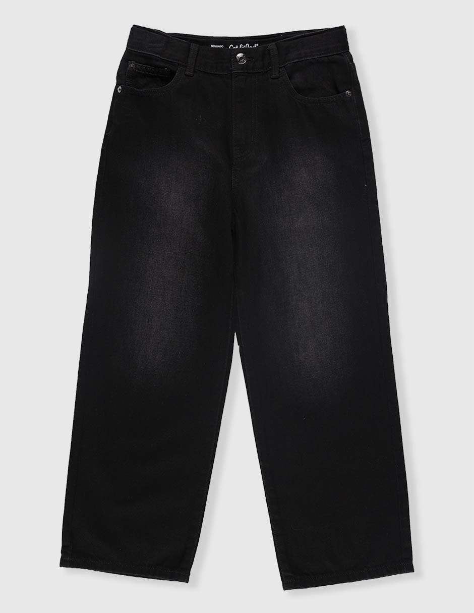 Jeans straight lavado obscuro para niño Jeans straight lavado obscuro para niño