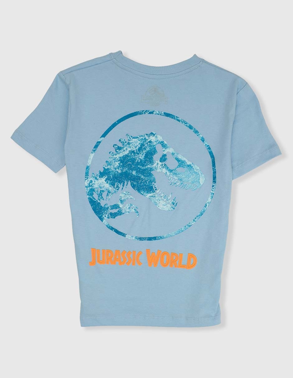 Playera Jurassic World manga corta para niño 2