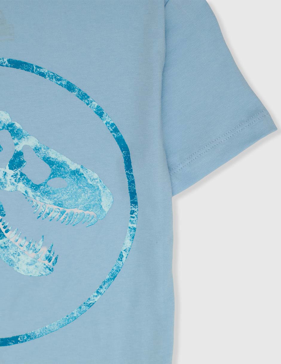 Playera Jurassic World manga corta para niño 4