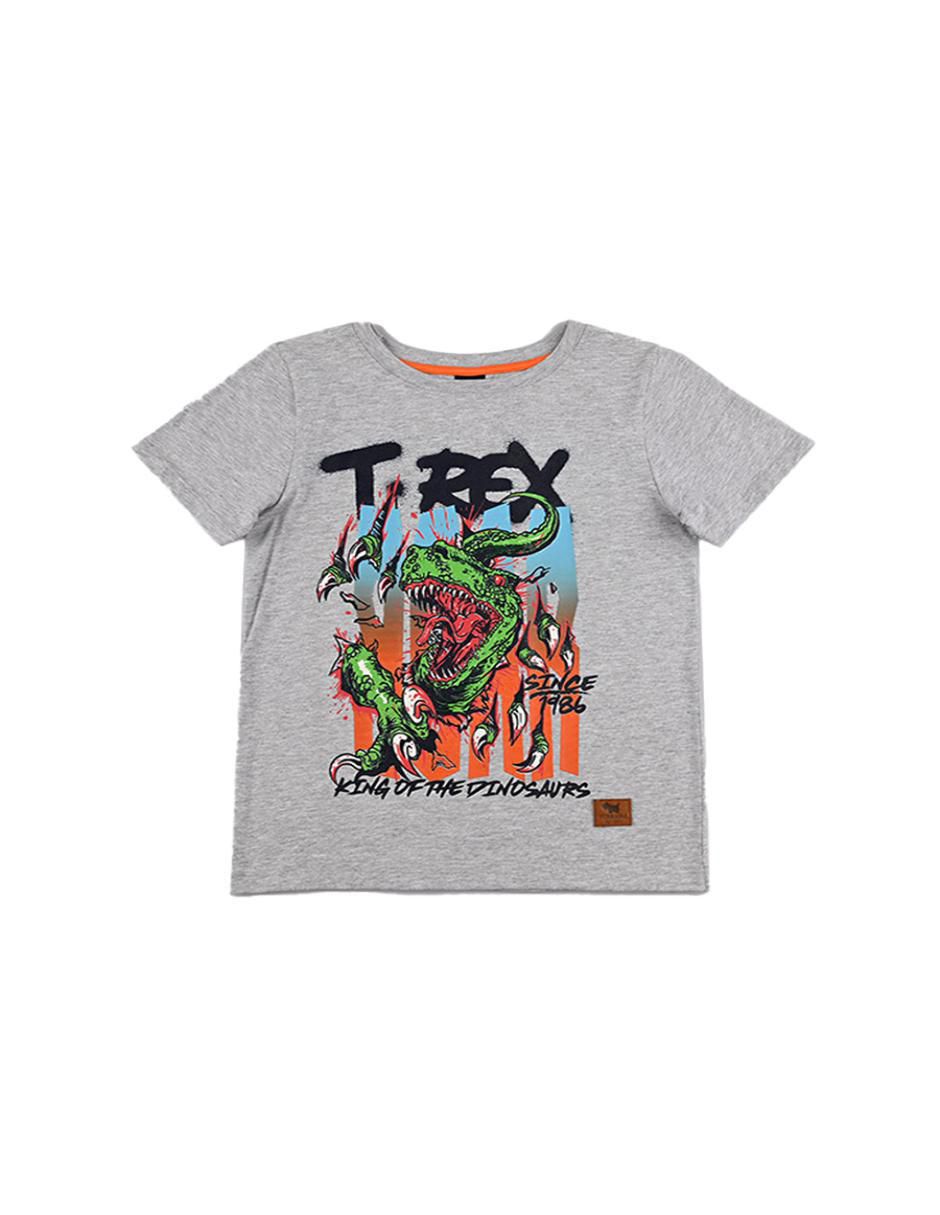Playera manga corta para niño