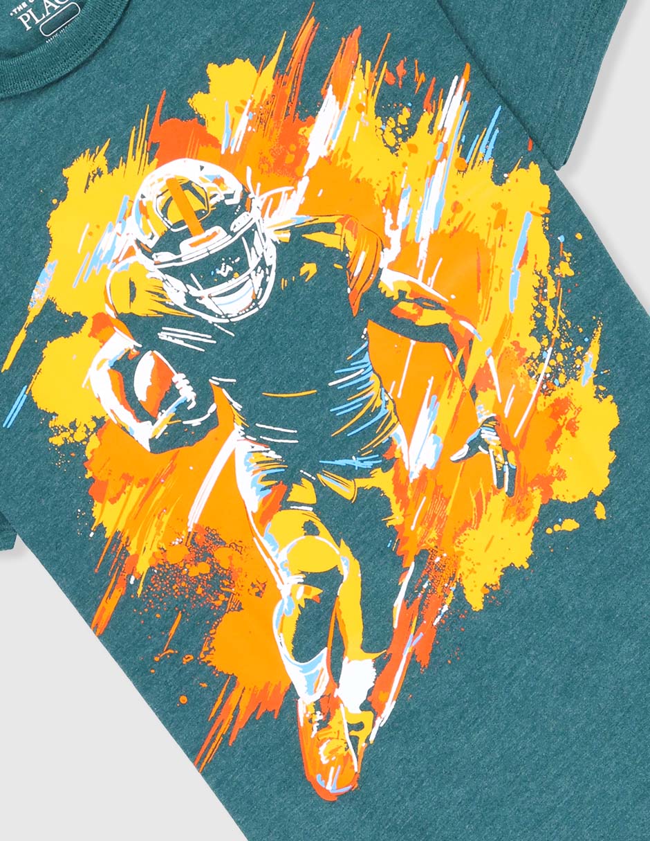 Playera manga corta para niño 3