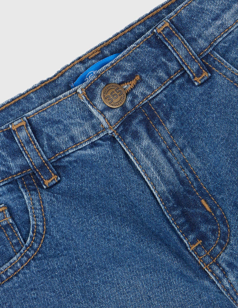Jeans straight para niño 3