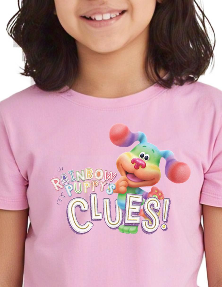 Playera Blues Clues & You manga corta para niña 2
