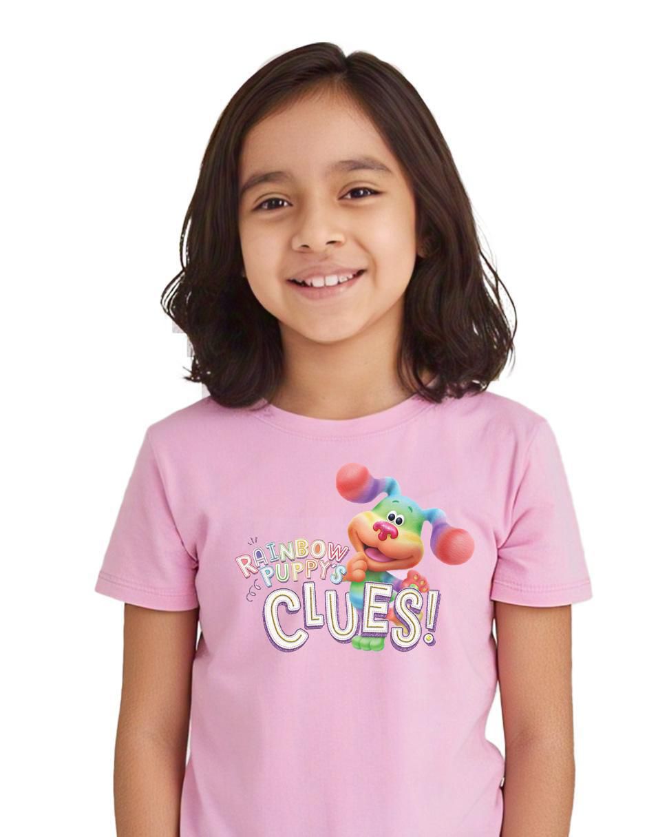 Playera Blues Clues & You manga corta para niña