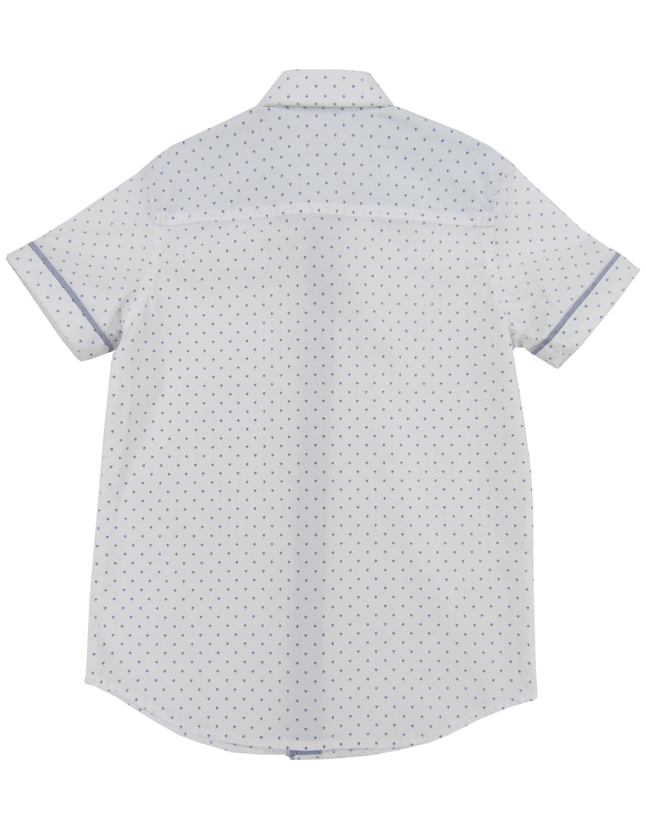 Camisa casual de algodón manga corta para niño 3