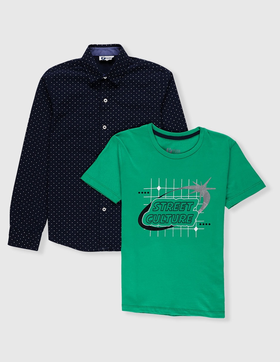 Conjunto de algodón para niño