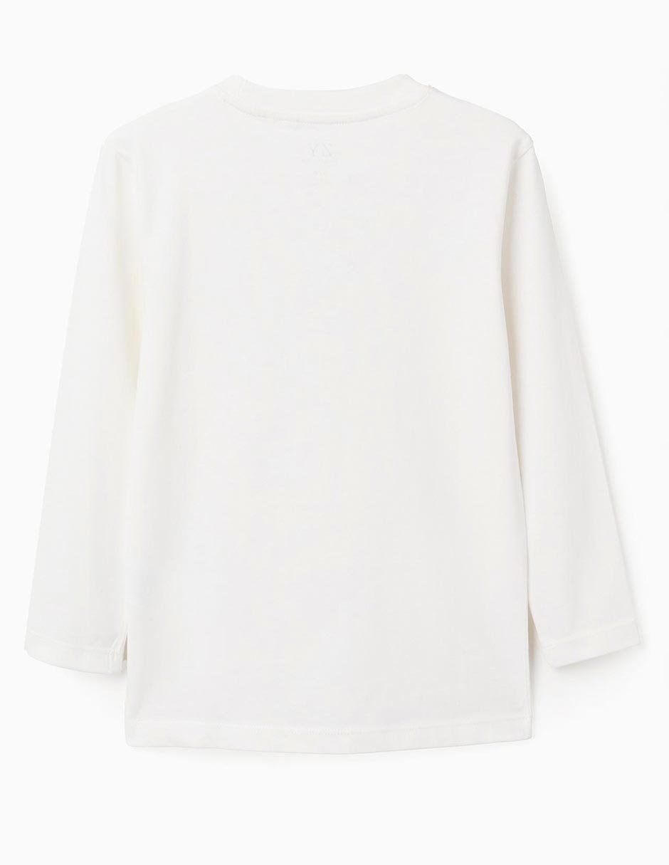 Playera Zippy manga larga para niño 2