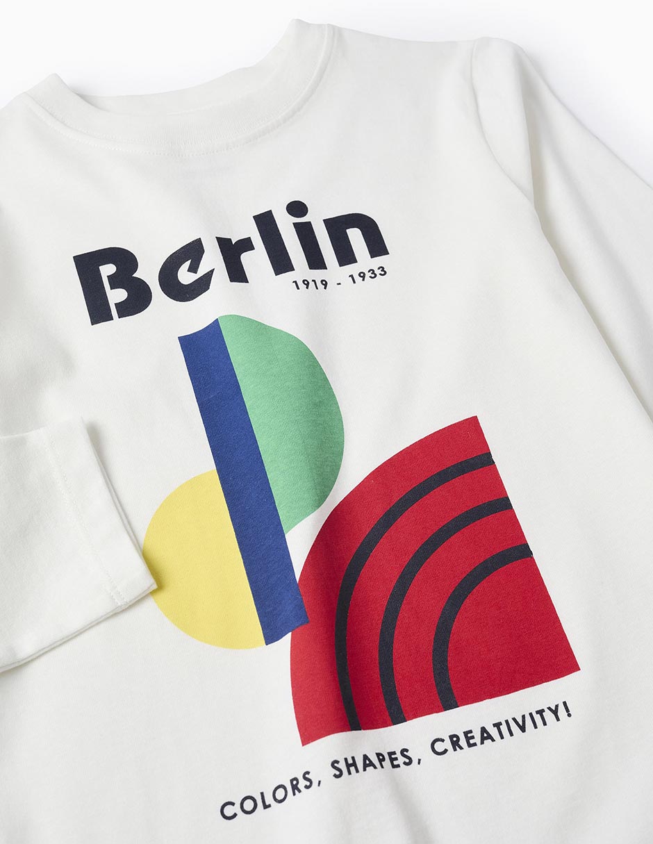 Playera Zippy manga larga para niño 3