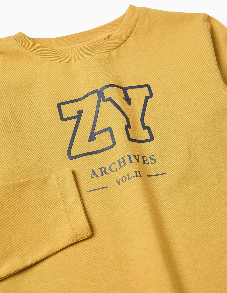 Playera Zippy manga larga para niño 3