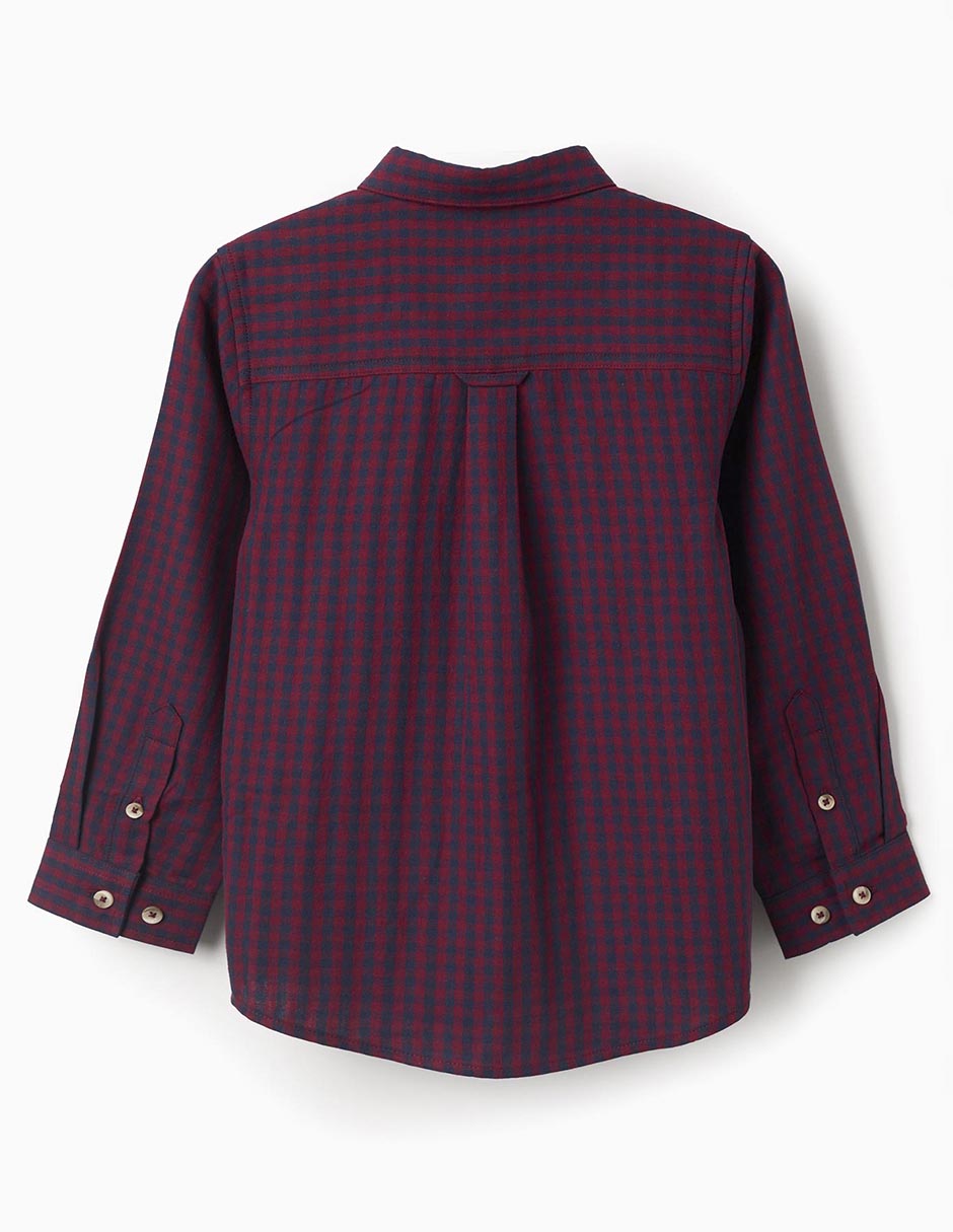 Camisa casual manga larga para niño 2