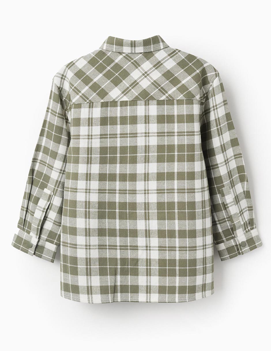 Camisa casual manga larga para niño 2