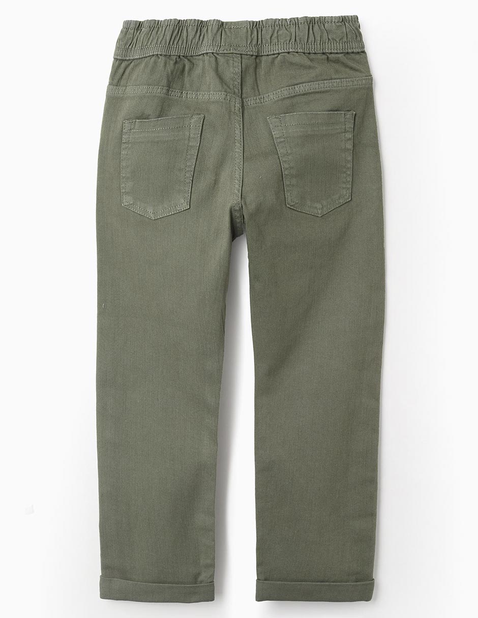 Pantalón con jareta relaxed Zippy para niño 2