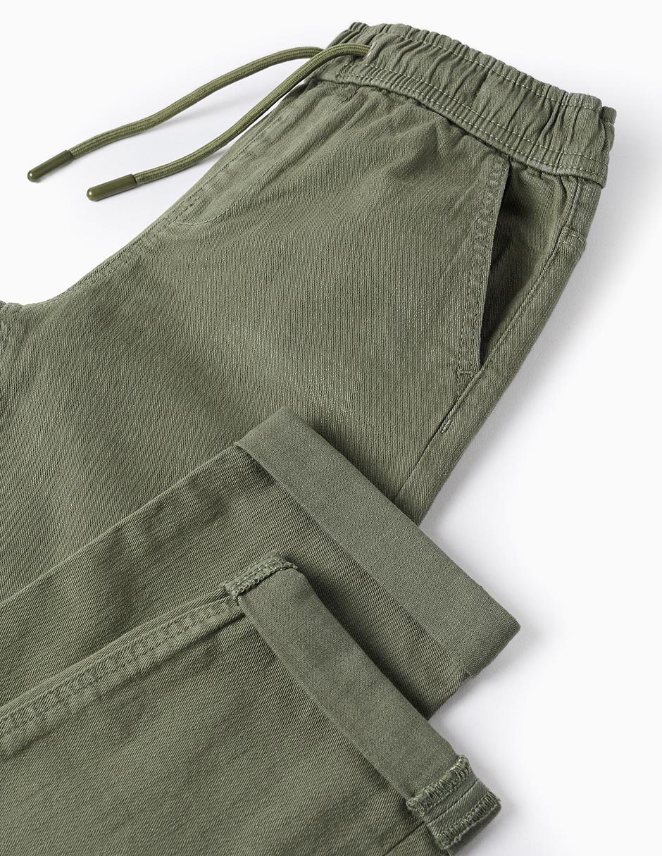 Pantalón con jareta relaxed Zippy para niño 4