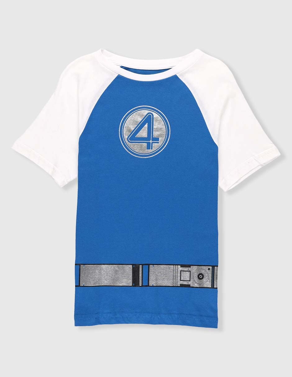 Playera Los 4 Fantásticos manga corta para niño Playera Los 4 Fantásticos manga corta para niño