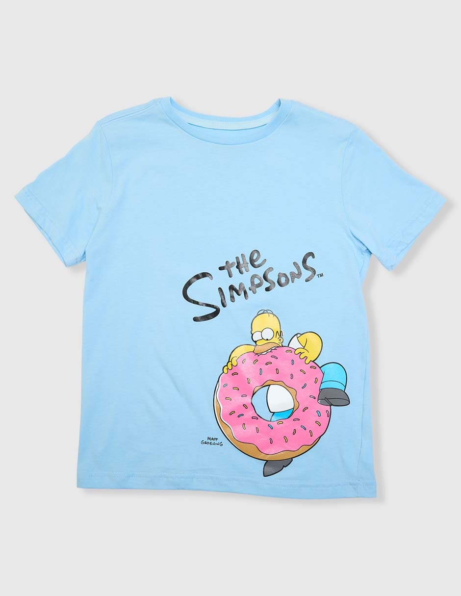 Playera Homero Simpson Playera Simpson Homero The Simpsons Manga