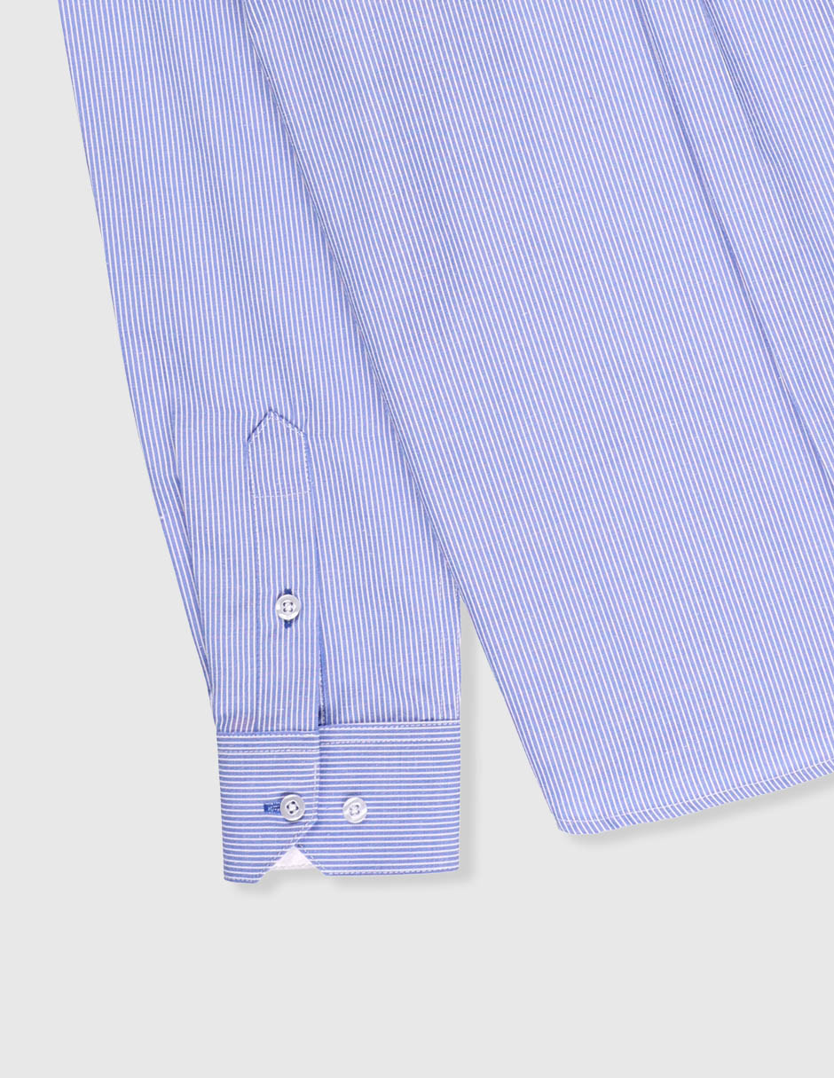 Camisa de vestir manga larga para niño 4