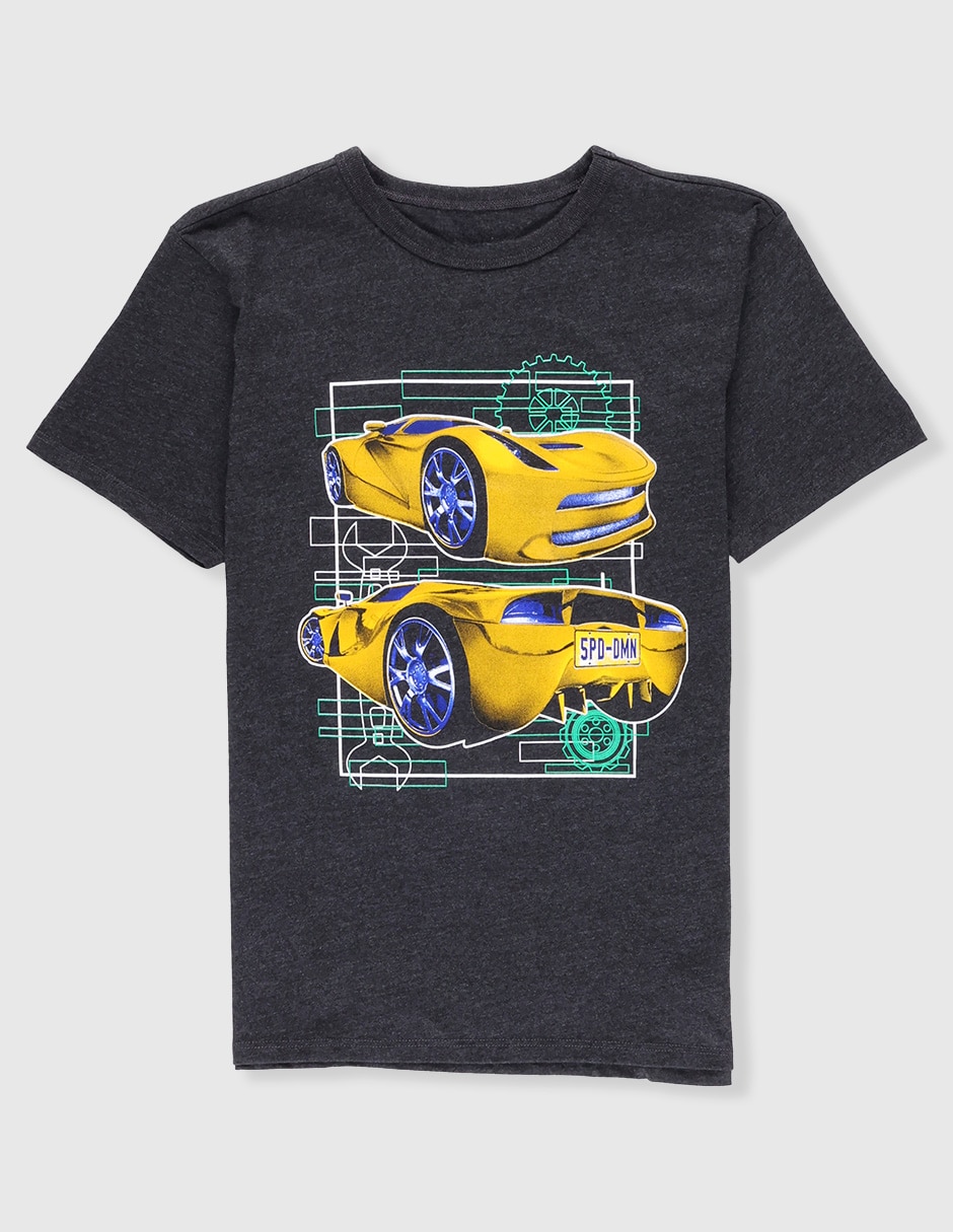 Playera manga corta para niño