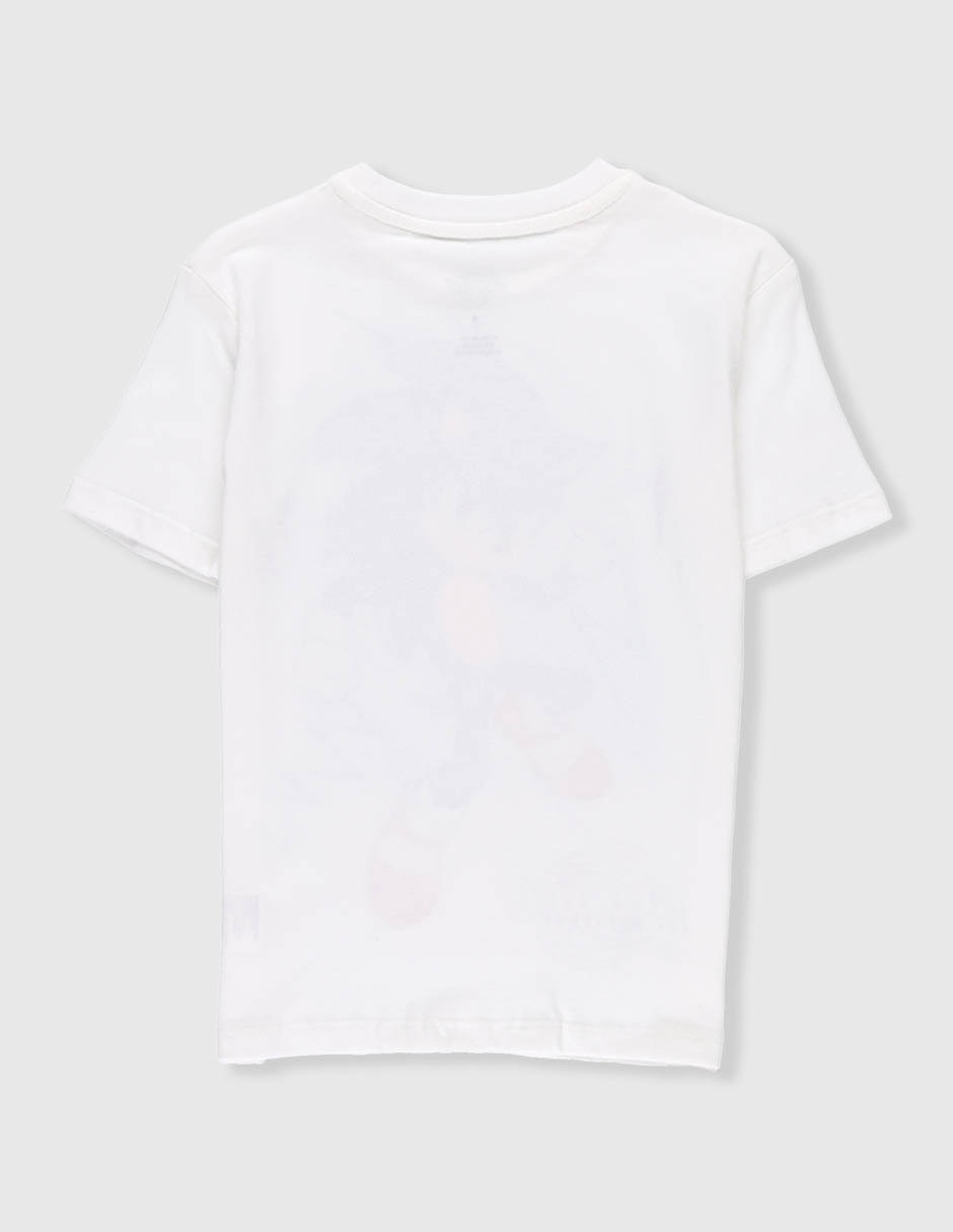 Playera Sonic manga corta para niño 2