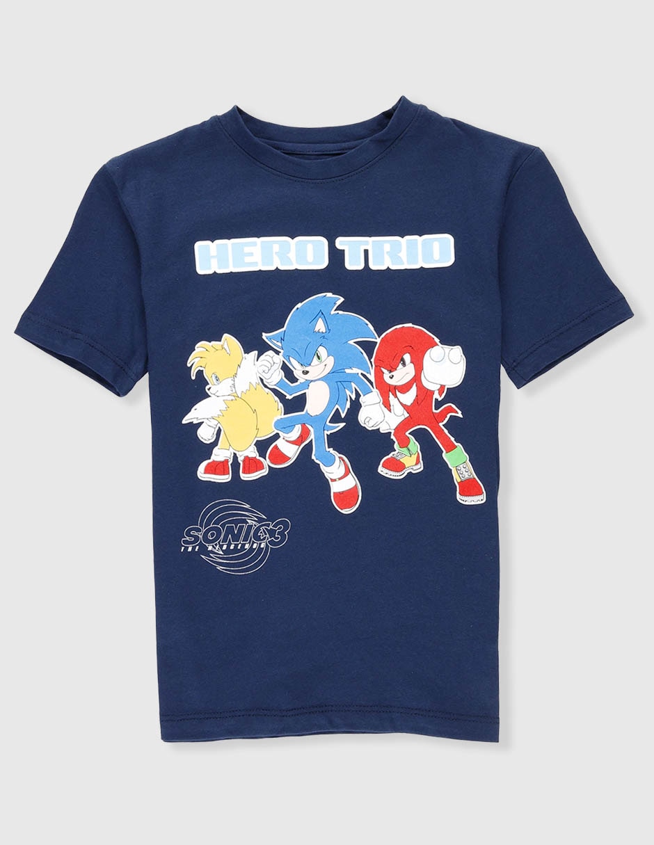 Playera Hero Trio manga corta para niño
