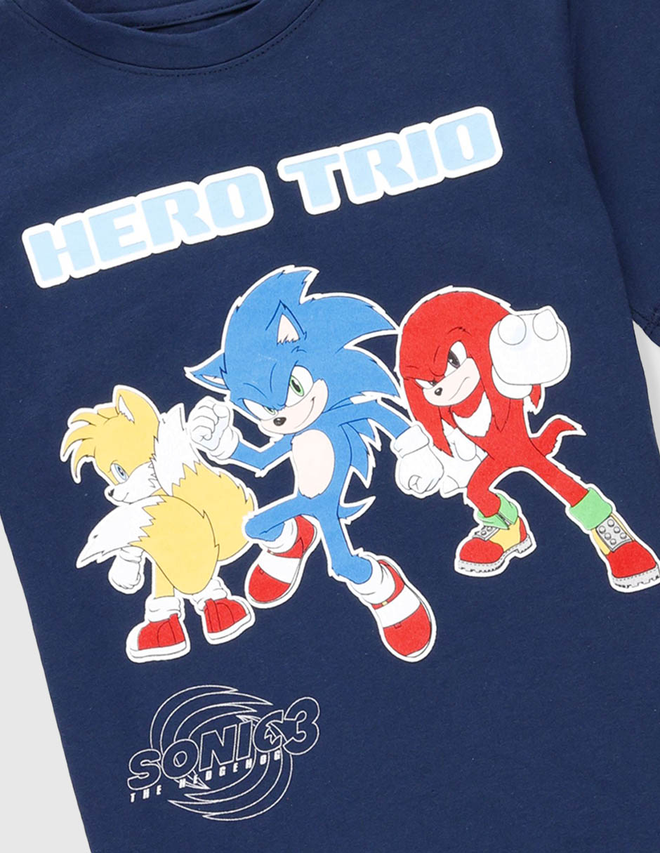 Playera Hero Trio manga corta para niño 4
