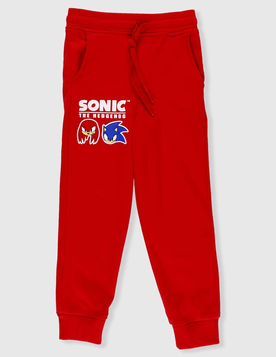 Pants jogger Sonic y Knuckles para niño