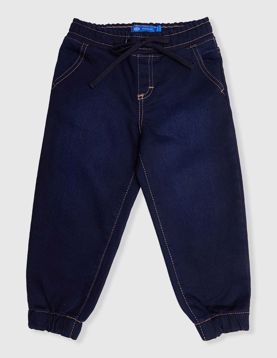 Jeans jogger slim para niño